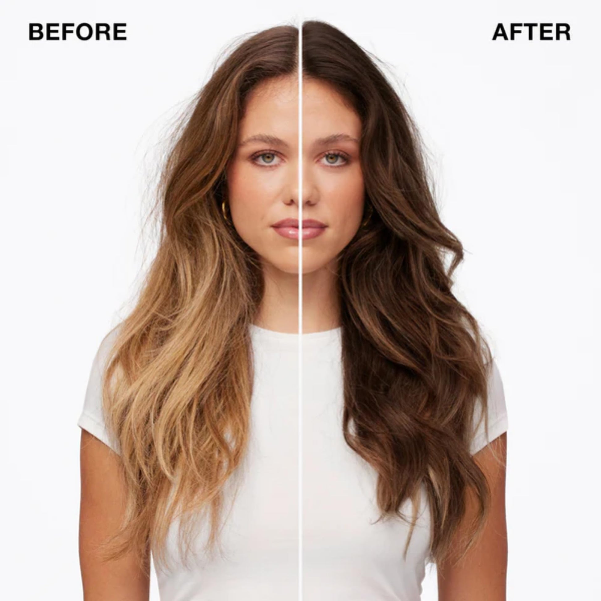 IGK hair gloss toner creamy texture and rich chocolate brown formulation