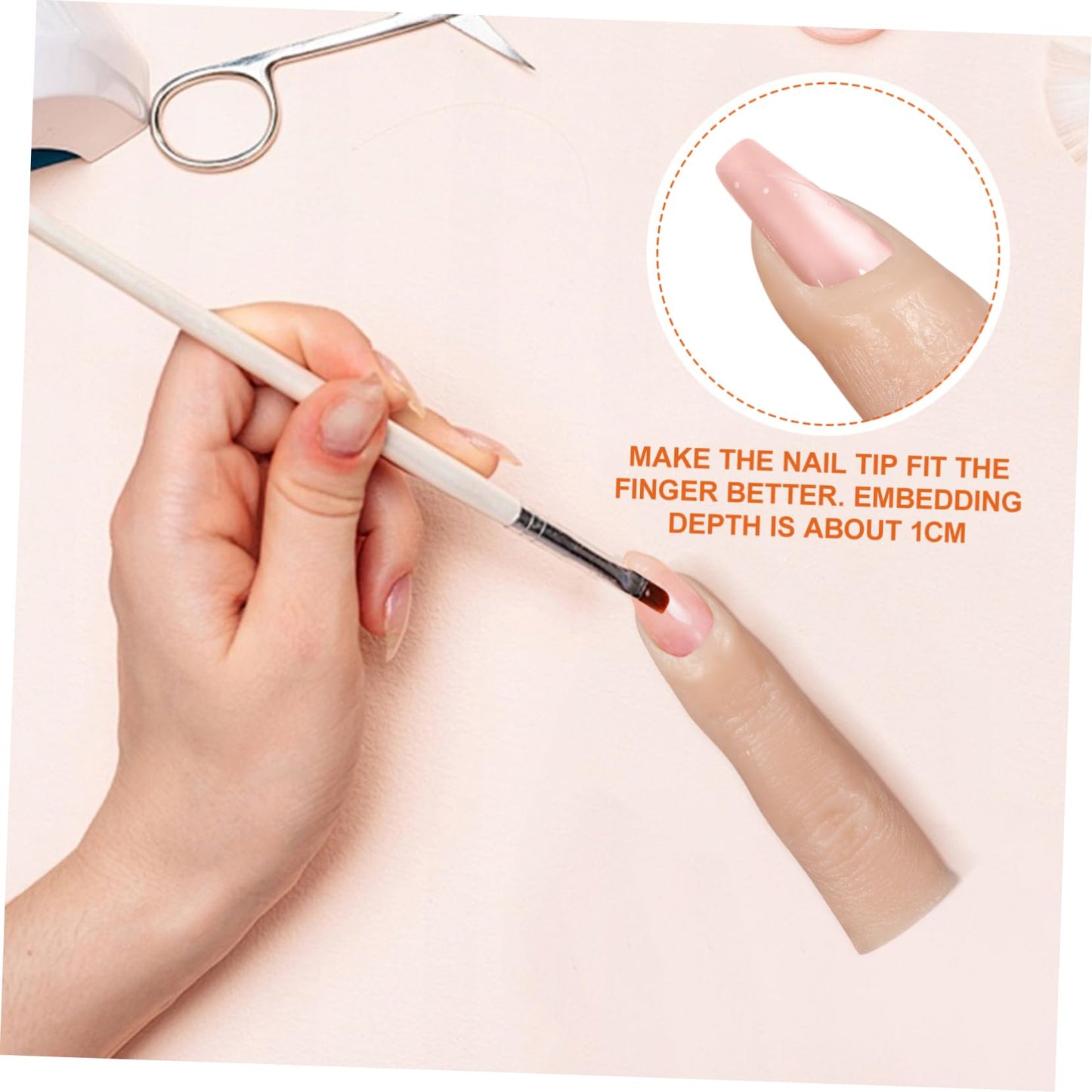 Rudra Retails silicone nail art training tool