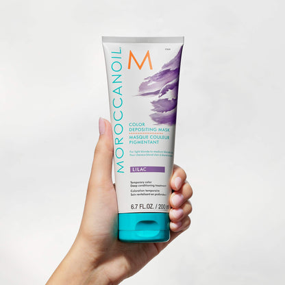 Authentic USA imported deep conditioning hair mask packet in aquamarine shade.