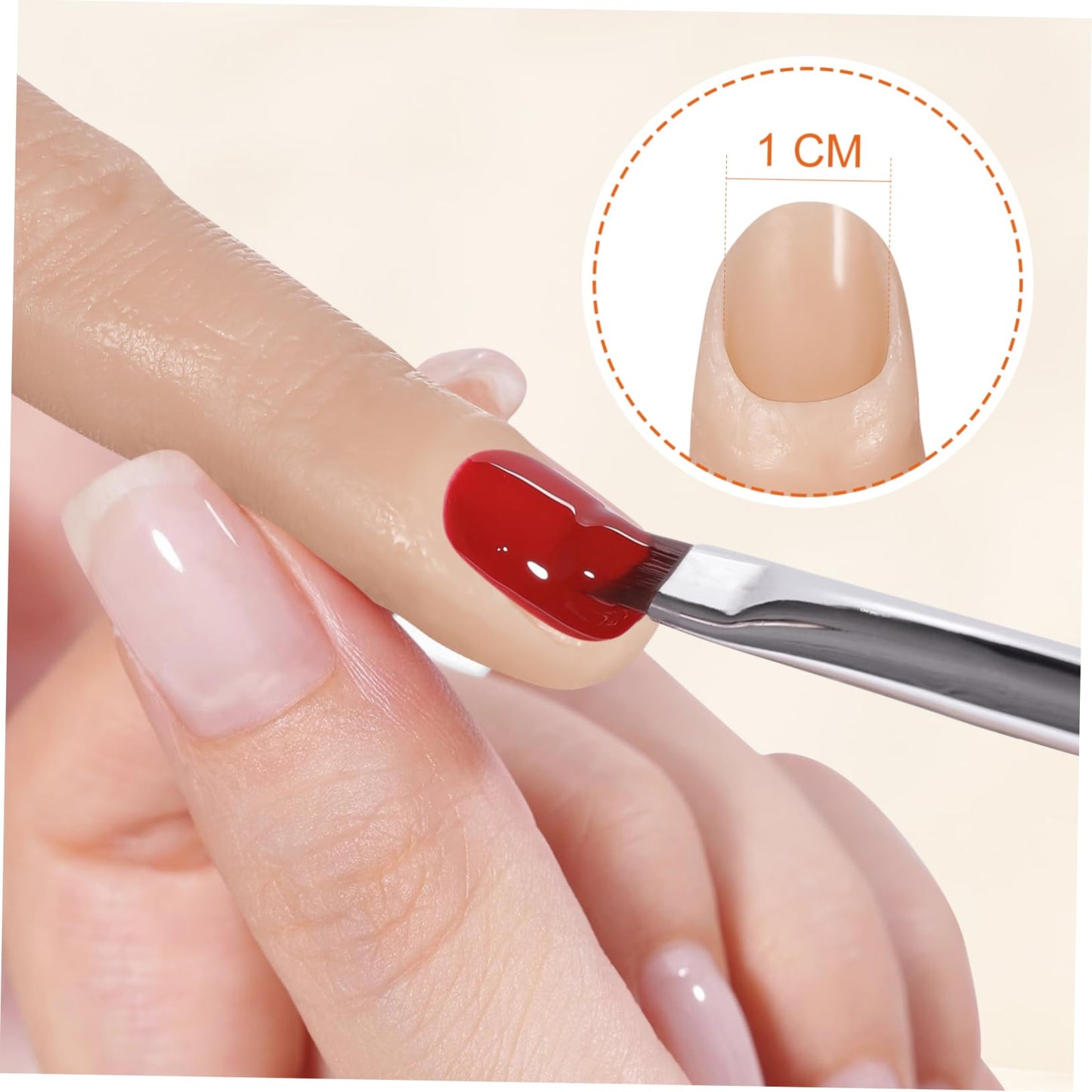 Lightweight nail beauty prop for acrylic training