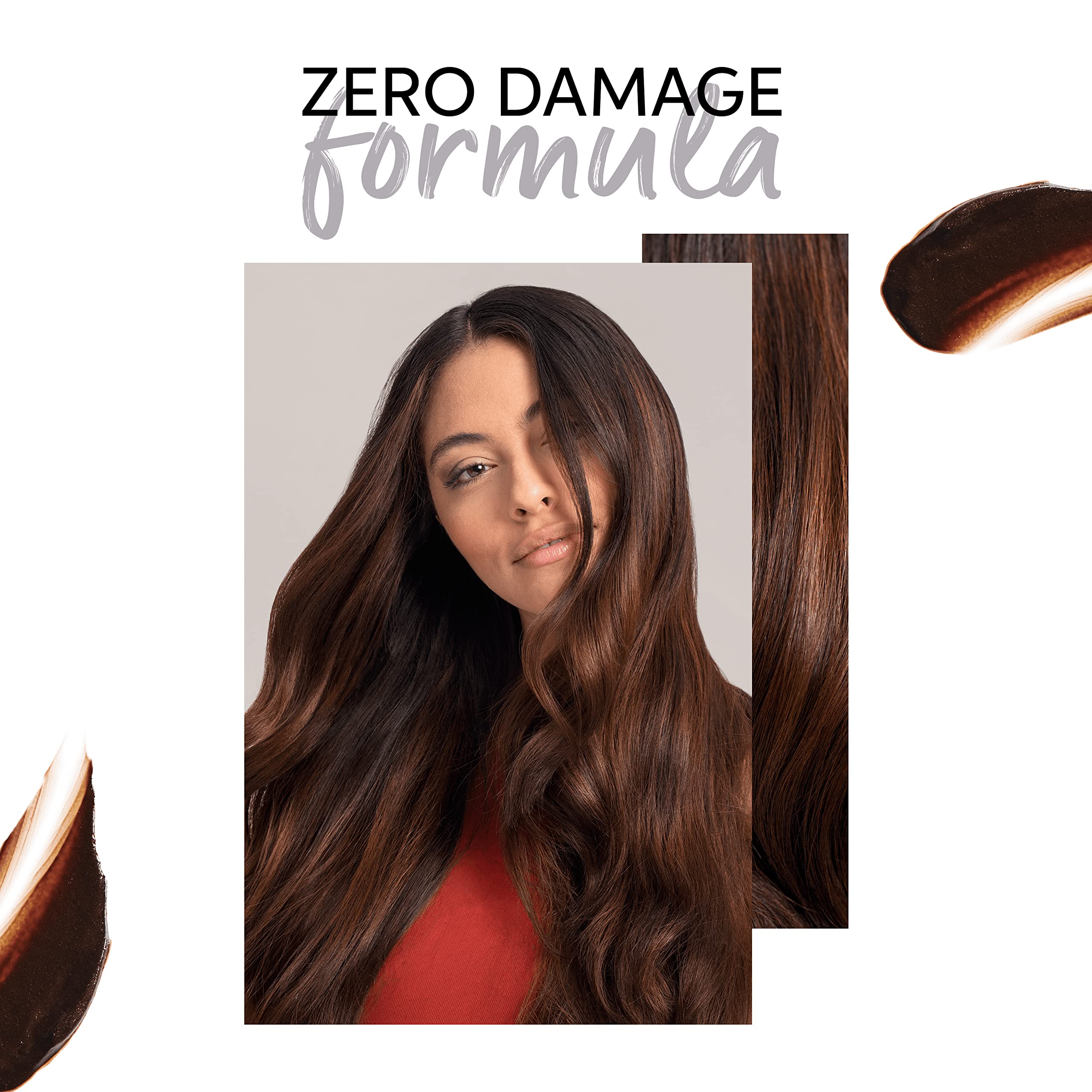 Vegan avocado oil infused hair conditioning mask packaging details