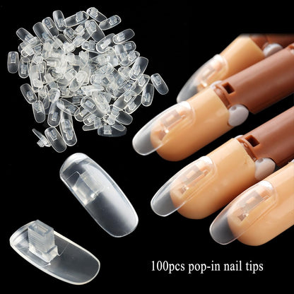 Professional nail technician training hand kit components