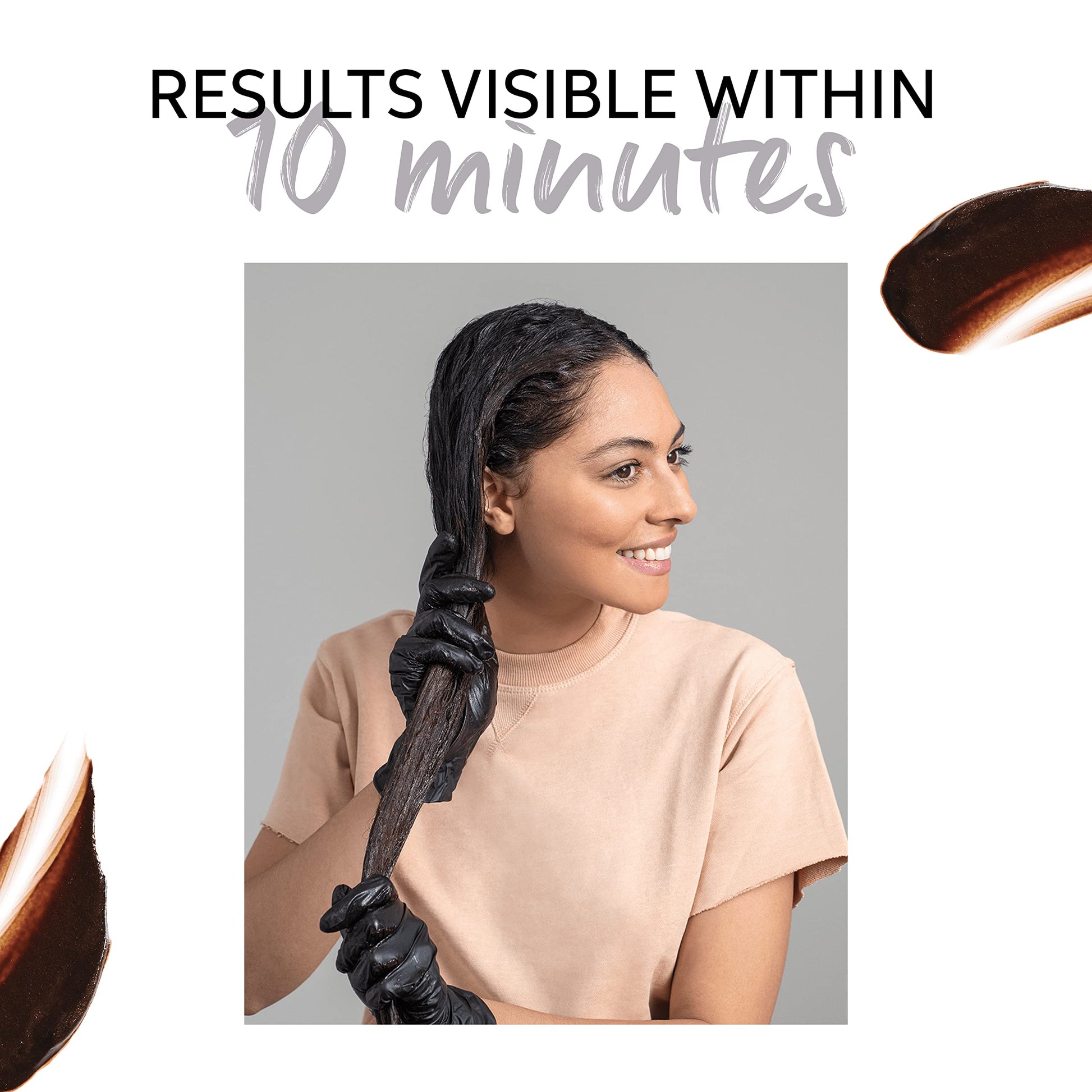 Premium gloss treatment for salon color maintenance at home