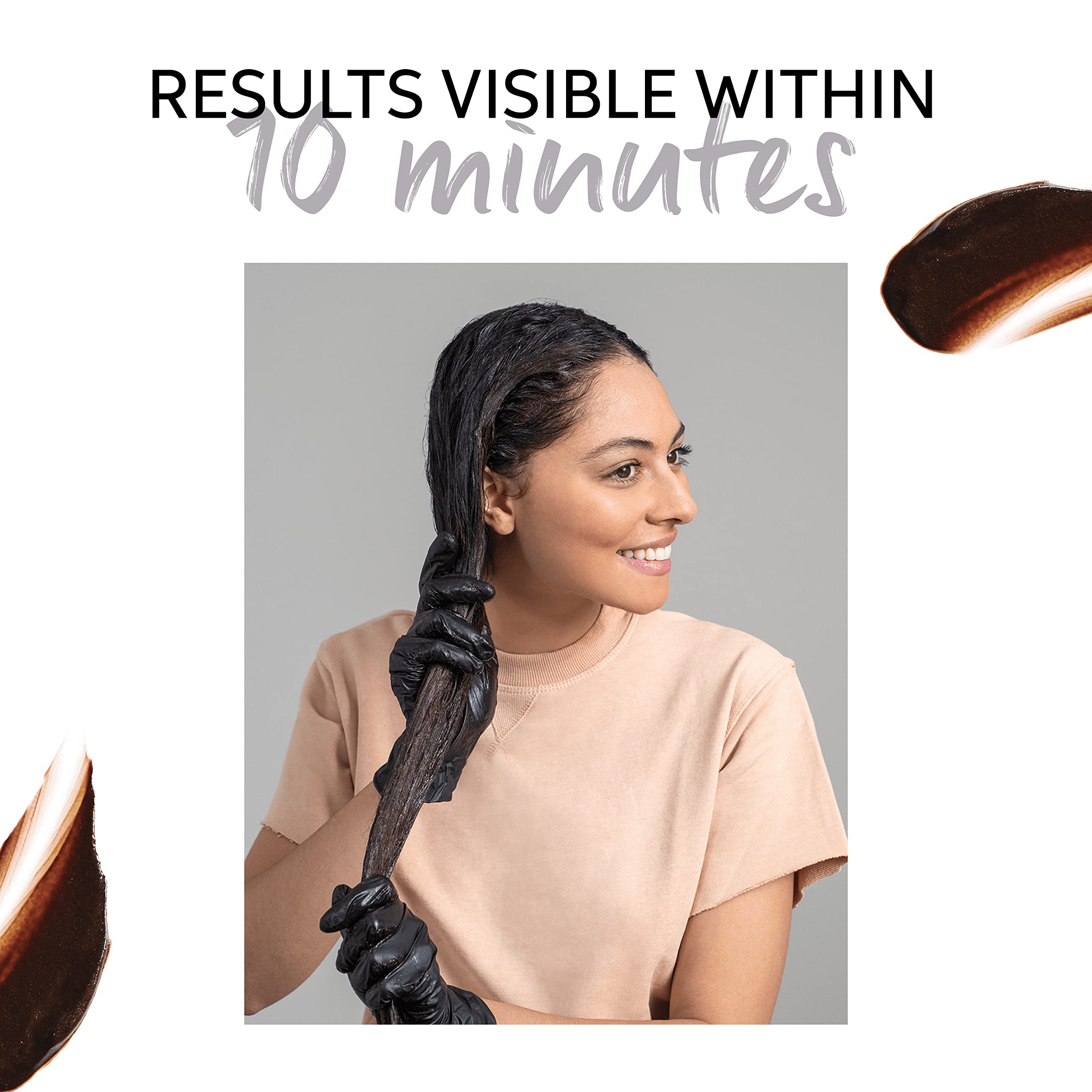 Premium gloss treatment for salon color maintenance at home