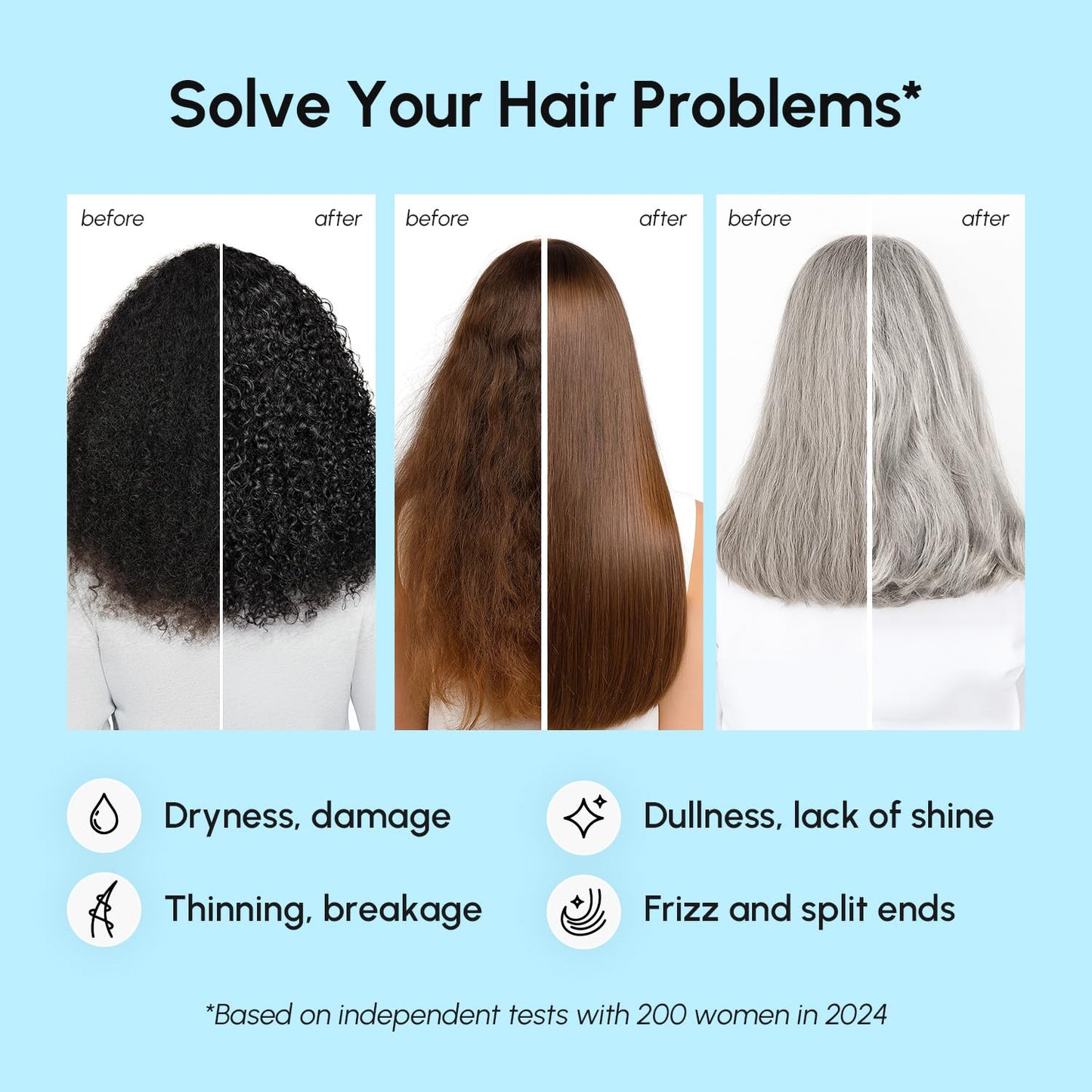 MAREE moisturizing hair cream texture for intense anti frizz control