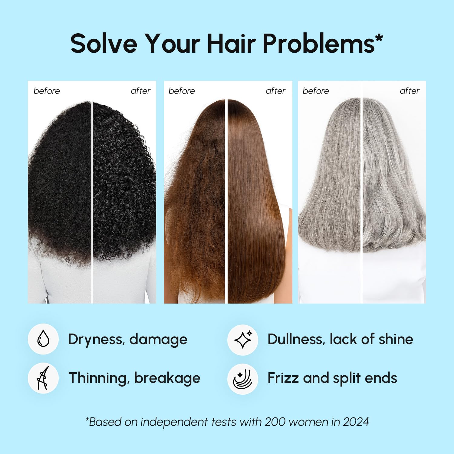 MAREE moisturizing hair cream texture for intense anti frizz control