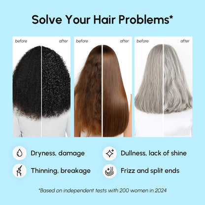 MAREE moisturizing hair cream texture for intense anti frizz control