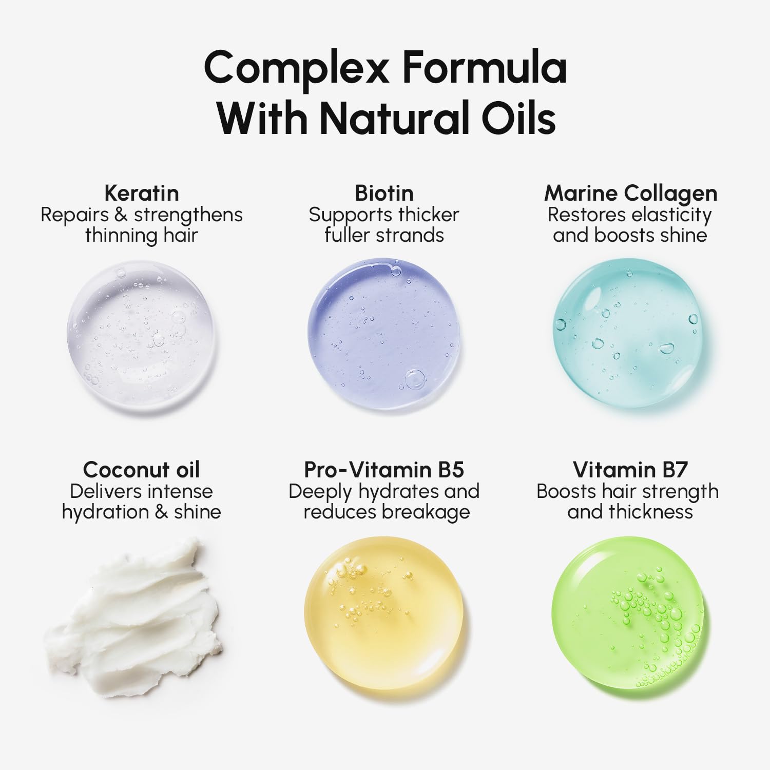 MAREE marine collagen and biotin infused conditioning mask for color treated hair