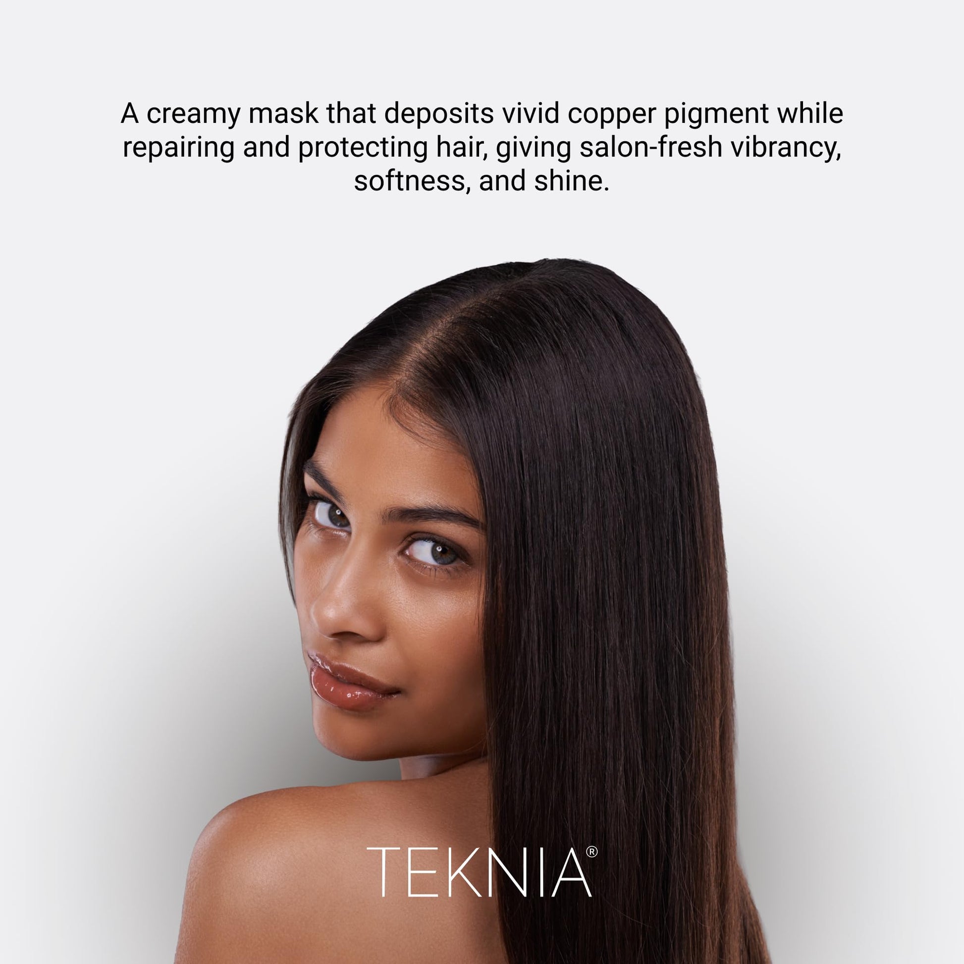 Close up shot of the secure cap and dispensing nozzle of the LAKMÃ‰ Teknia 250ml hair mask tube.