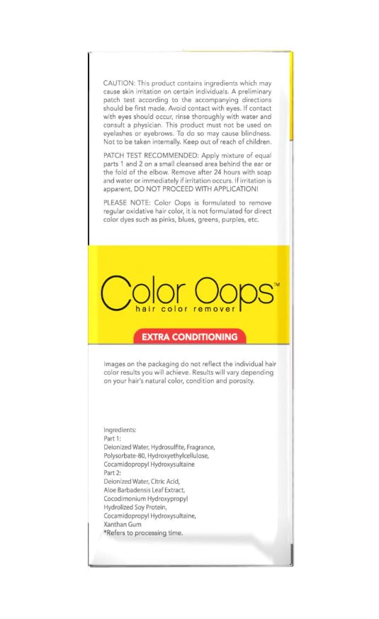 Developlus Color Oops 6 pack bundle for professional grade at home hair color correction.