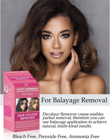 Side view of Scott Cornwall hair treatment packaging