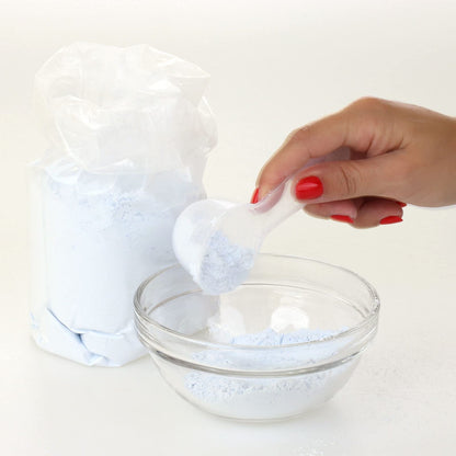 Close up of the non volatile professional dust formula container by Tahe Cosmetics.