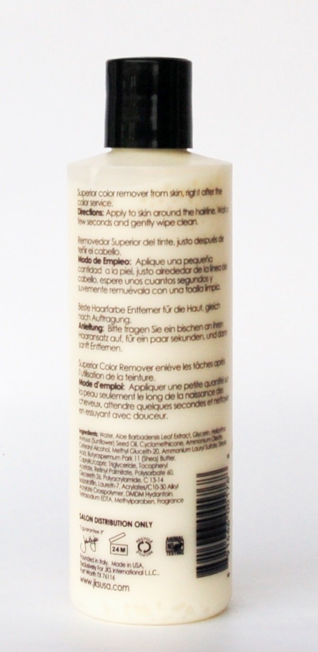 JKS International professional hair dye stain remover 9.5 fluid ounce