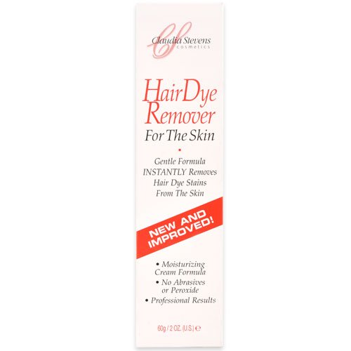 Claudia Stevens gentle hair color stain remover cream for skin application
