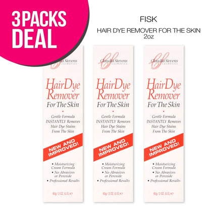 FISK beauty hair color cleanup cream multipack close up view