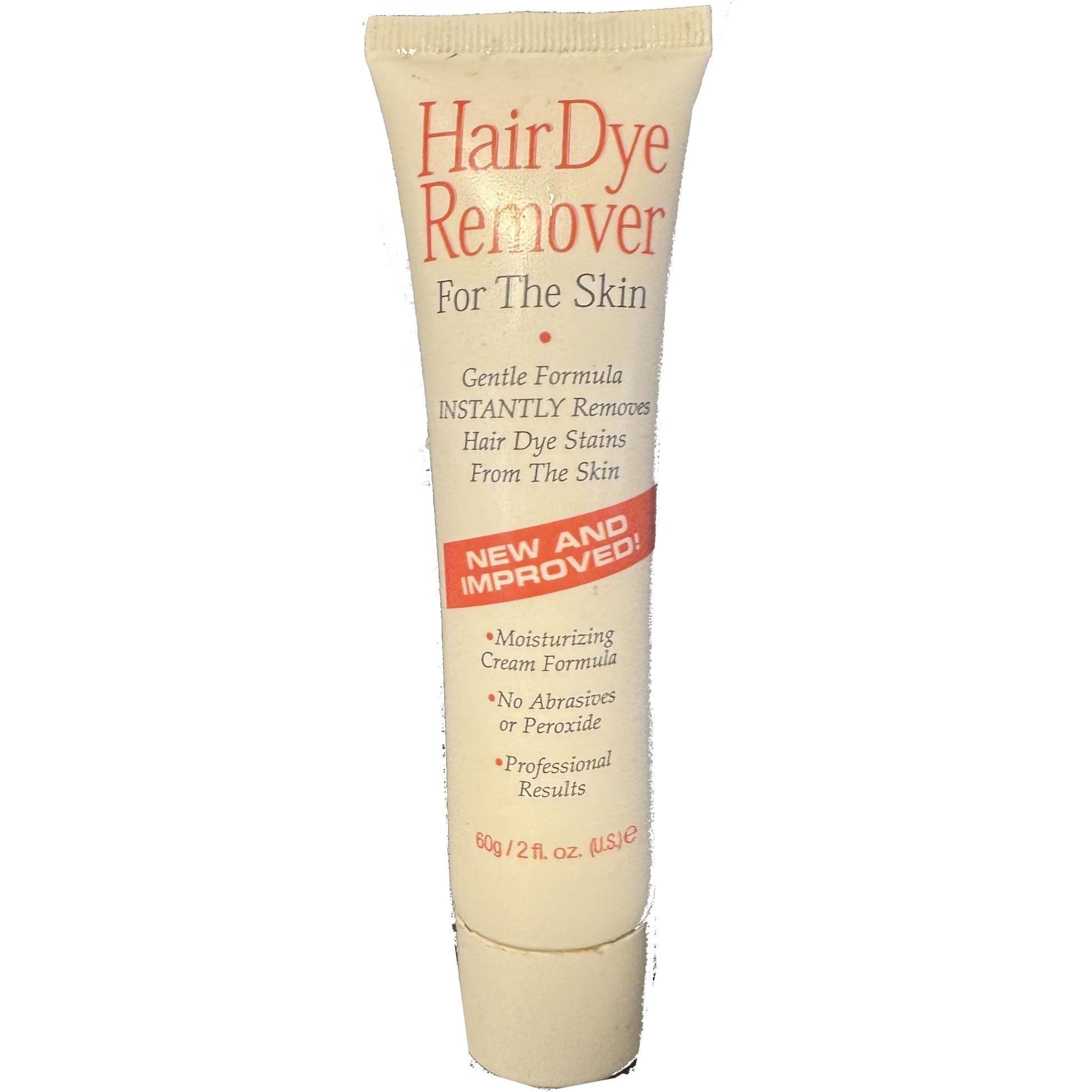 Close up of Irene Gari professional hair dye stain remover tube