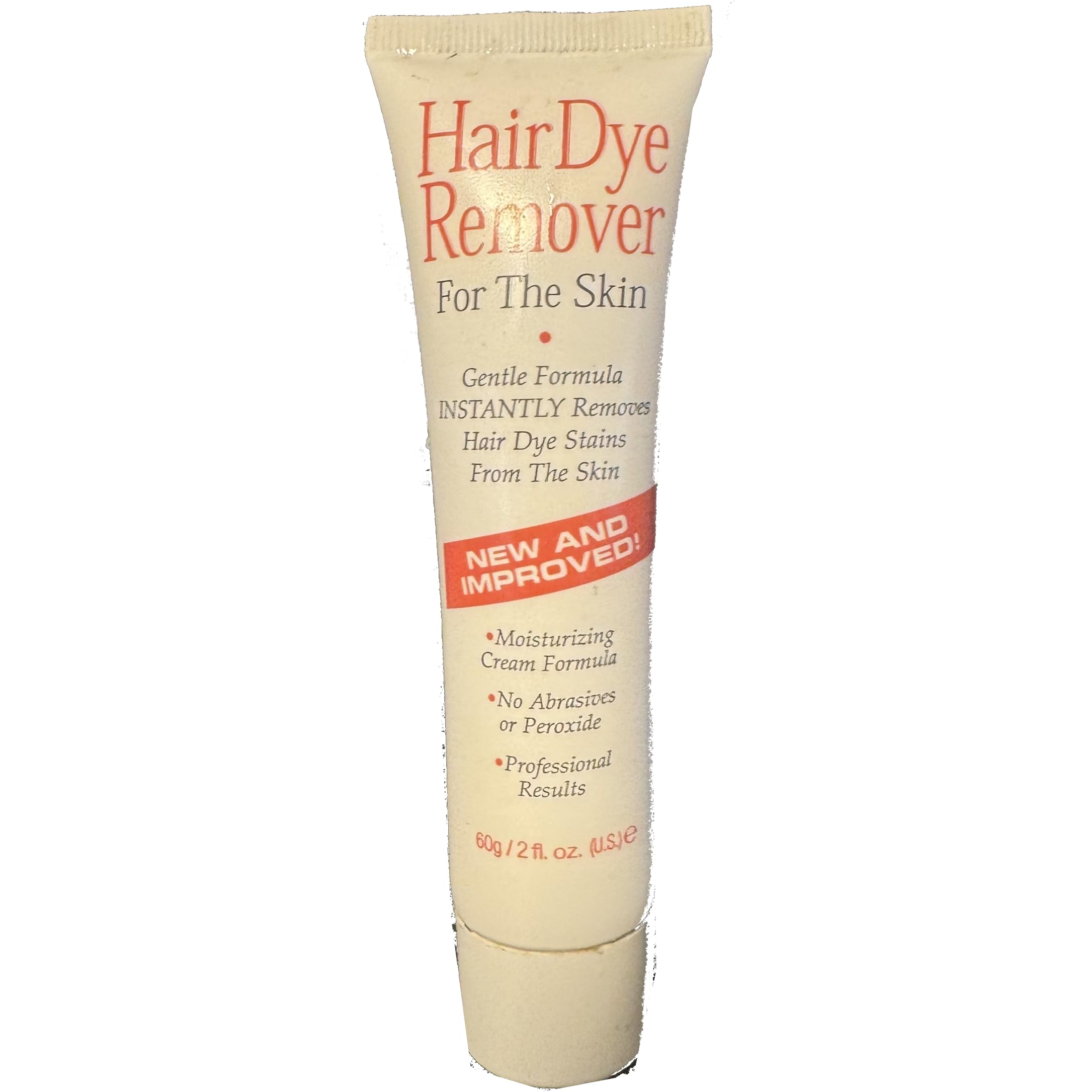 Close up of Irene Gari professional hair dye stain remover tube