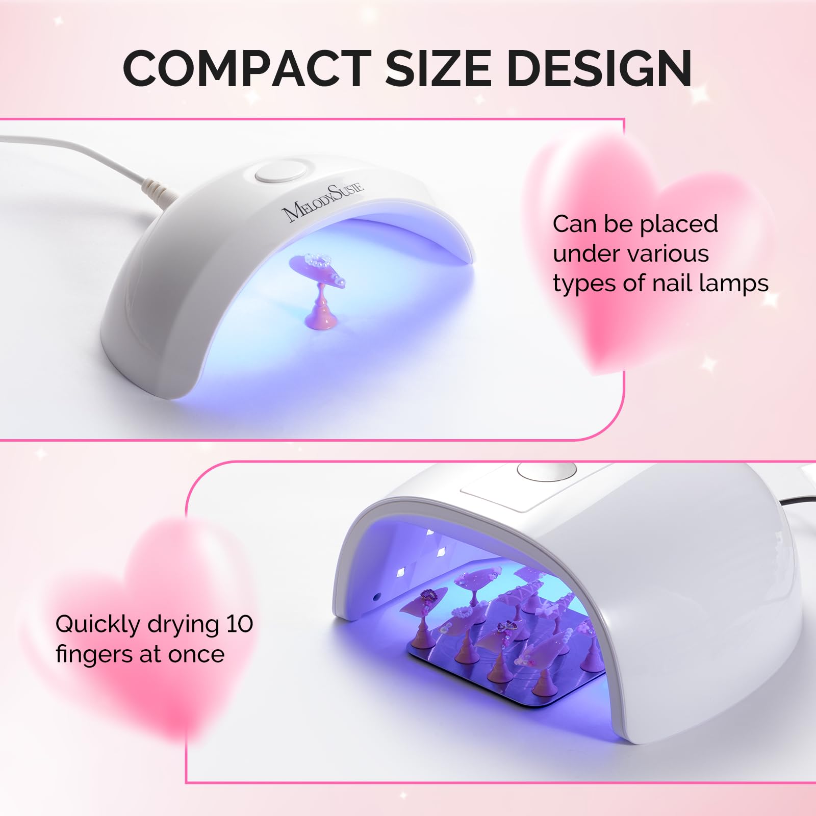 Professional nail art tool kit for press on design