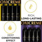 CrÃ©Ã© Oxicreme oxidizing emulsion bottle showing cream consistency directions