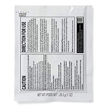 Premium anti-brass blue powder hair bleach kit for global blonde transformations at home.