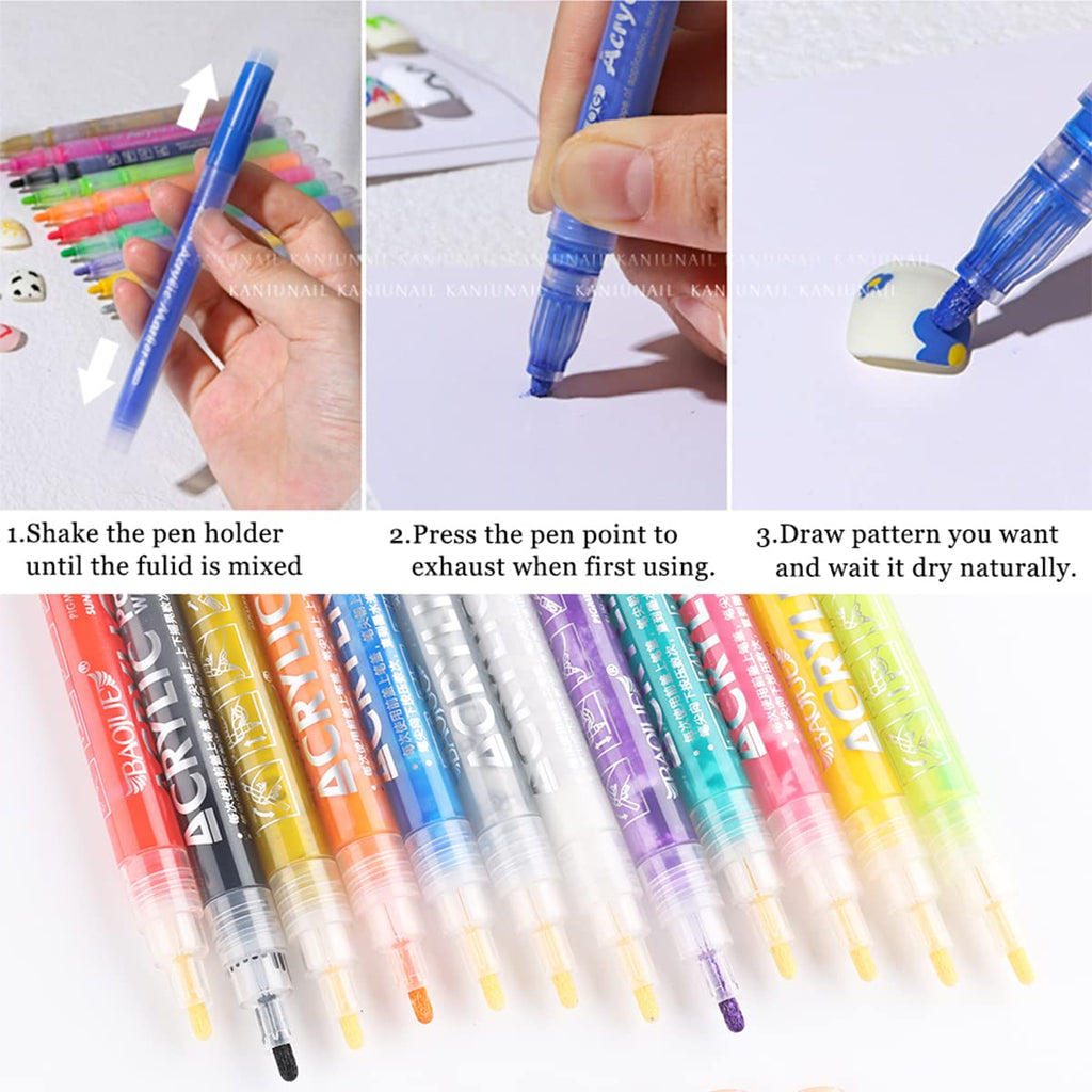 Full set of Kalolary nail art pens with packaging