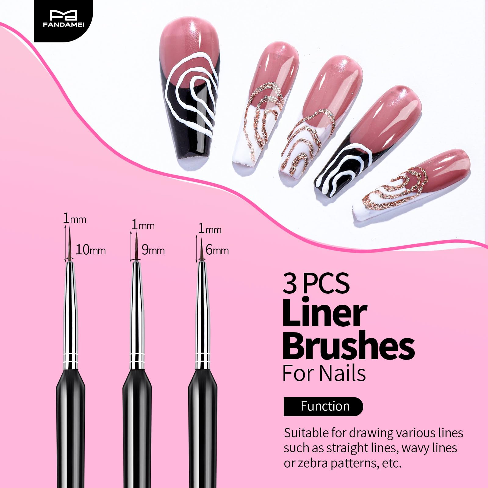 Full collection of professional nail design tools by Kalione