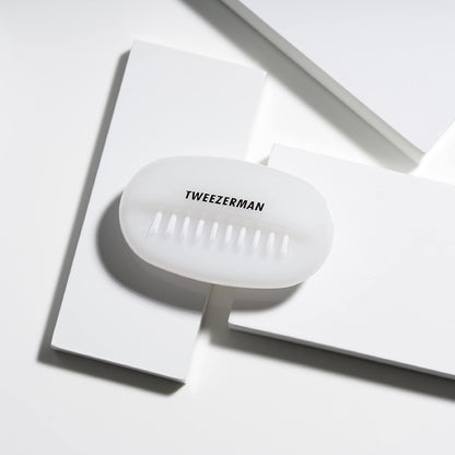 Tweezerman Dual Surface Nail Brush side profile