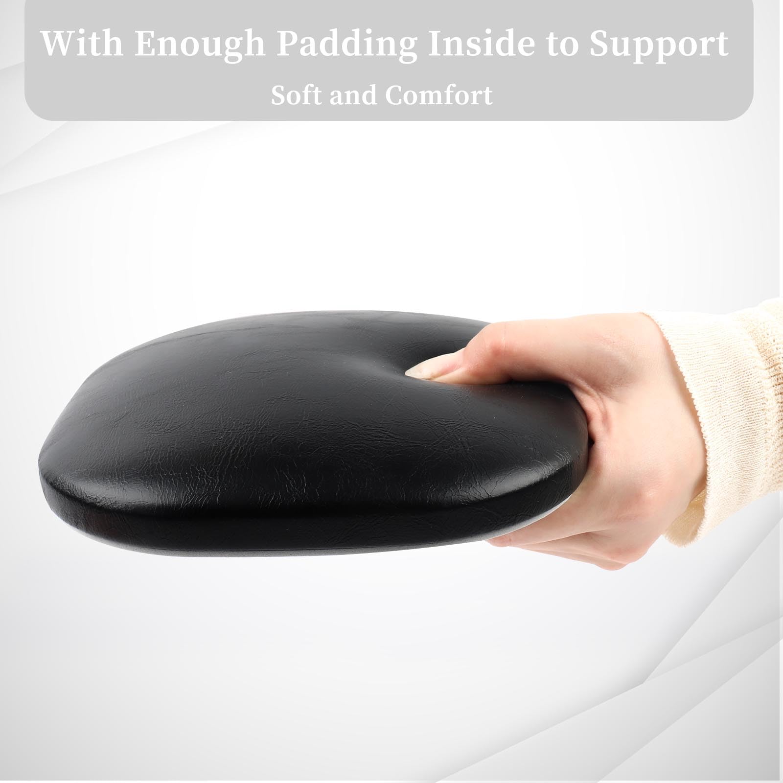 Close up of high quality black microfiber leather material