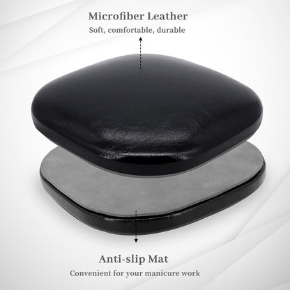 Yingjee elbow pad placed on a manicure table setting