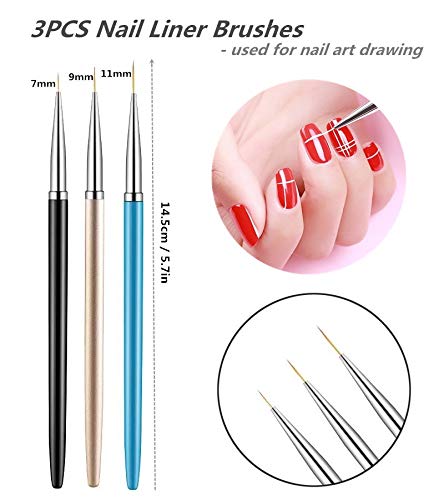 Multi colored acrylic handles of the FULINJOY manicure accessory set highlighting the ergonomic design and vibrant aesthetic.