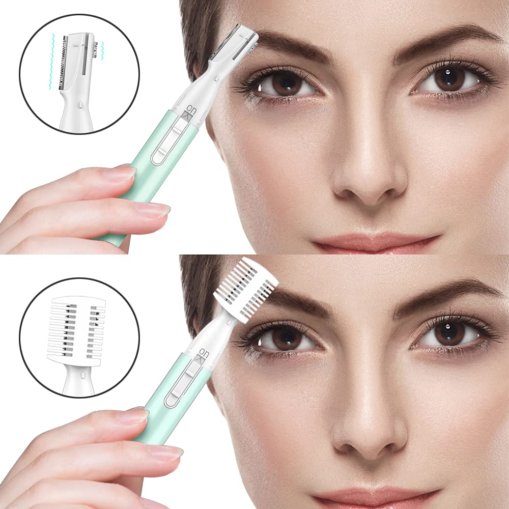 Portable electric hair removal machine for upper lip chin and cheeks