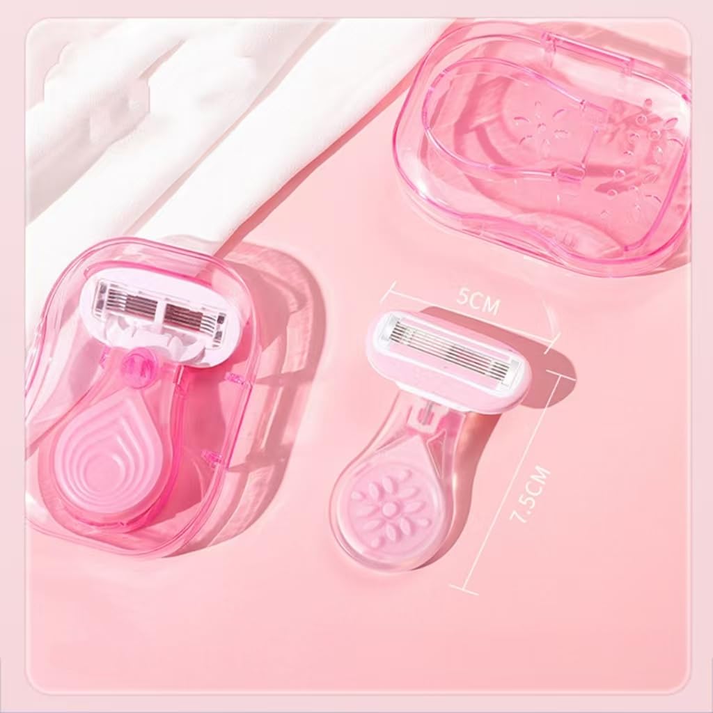 Handheld ergonomic mini shaving tool for bikini line and body grooming