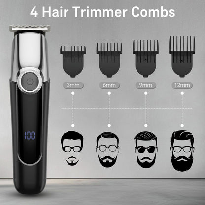 SilkGlow grooming kit with limit combs and storage base