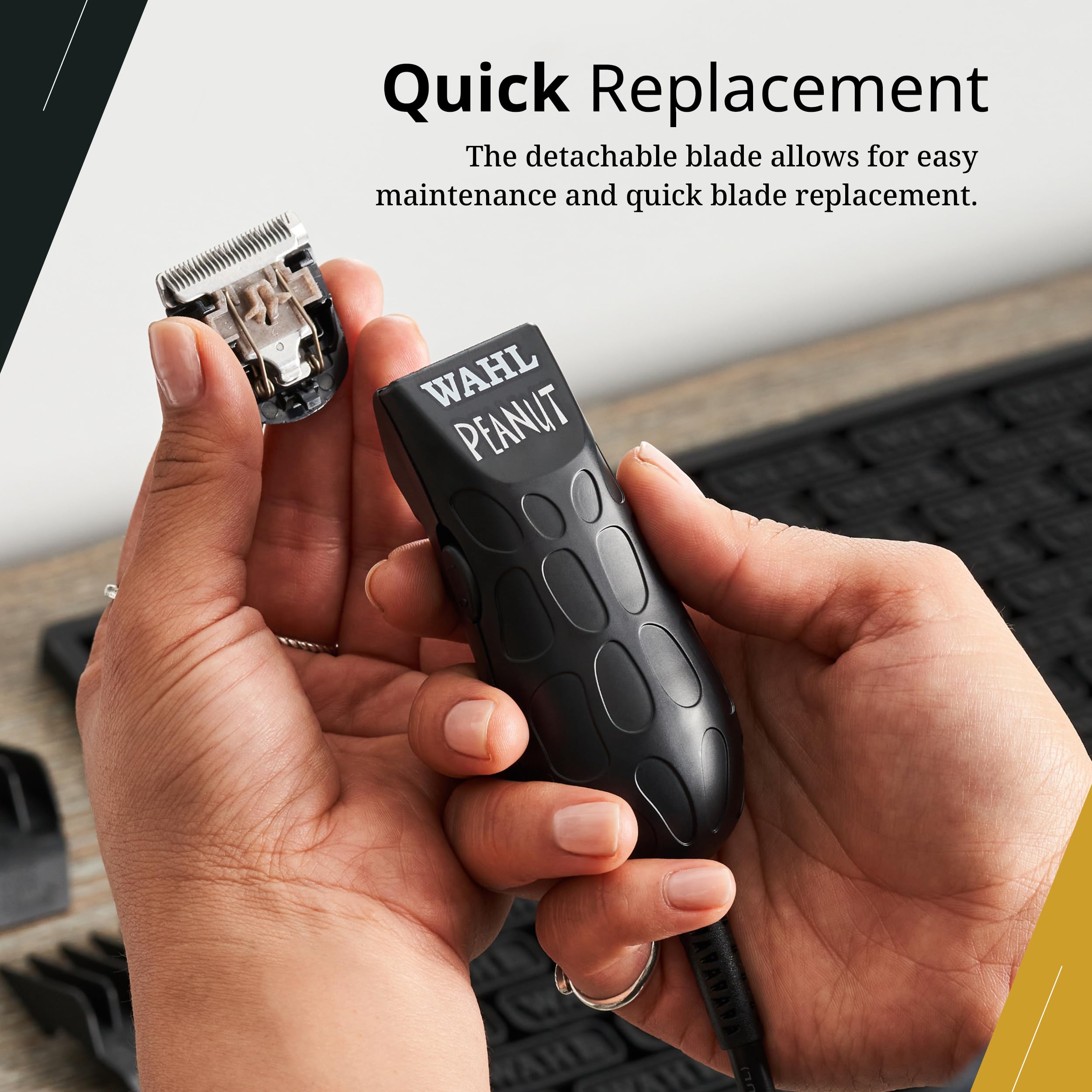 Wahl clipper blade packaging detail