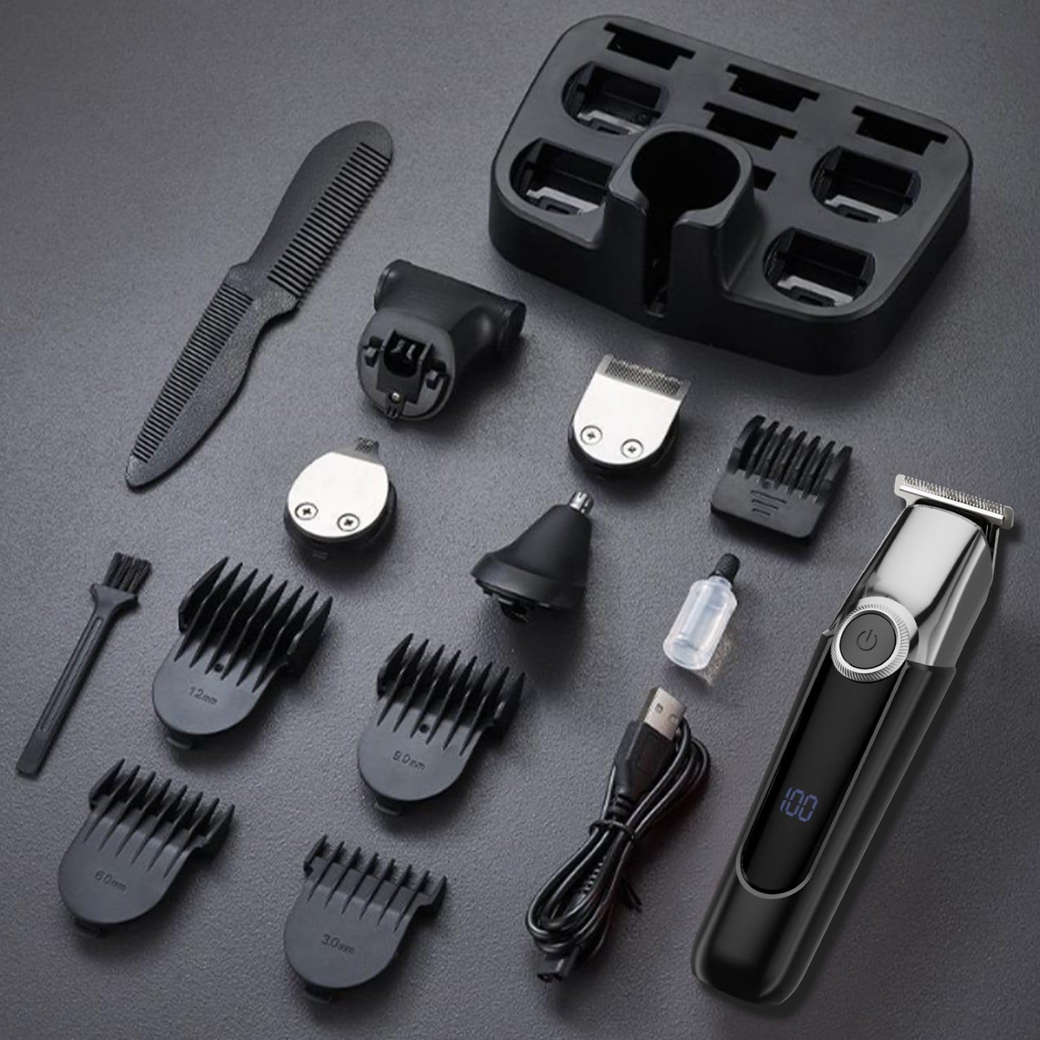 SilkGlow multipurpose electric shaver for body and face
