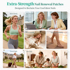 Apuree extra strength toenail care box promotional display