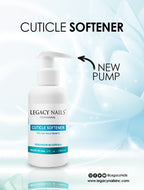 Close up of Legacy Nails professional cuticle treatment