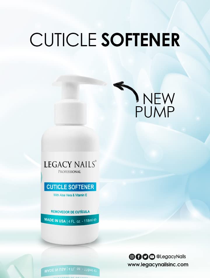 Close up of Legacy Nails professional cuticle treatment