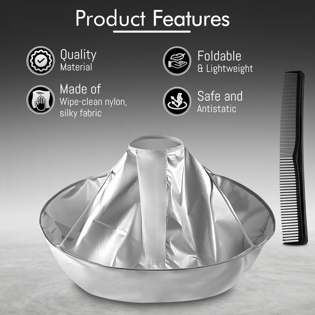 Wsevinn professional haircut cloak complete kit packaging