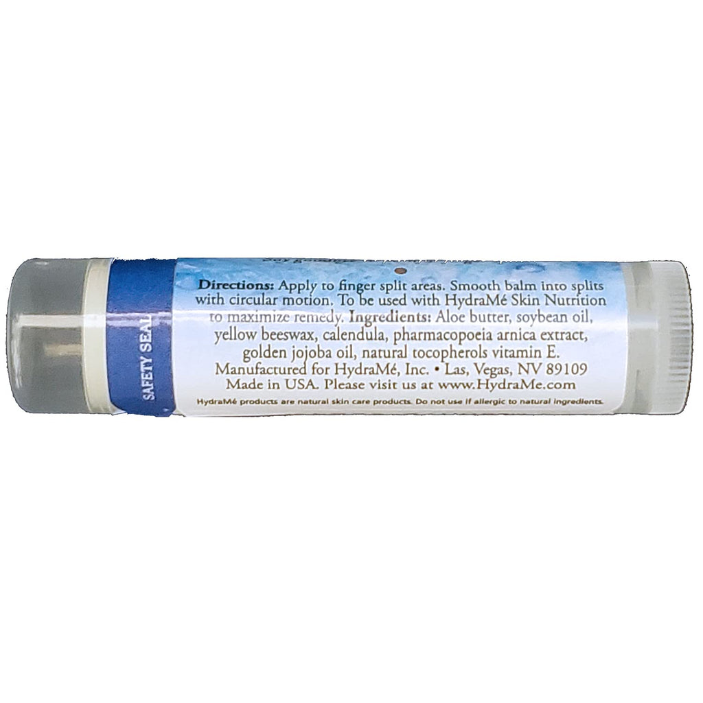 Close up of HydraMe organic repair balm stick