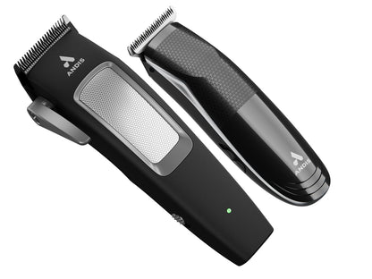 Complete packaging view of the authentic USA imported Andis Incred cordless combo set