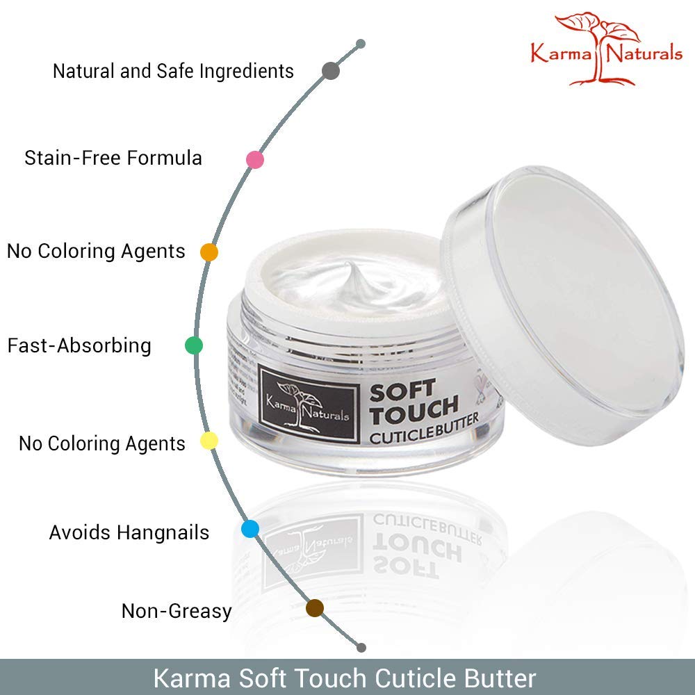 Karma Organic nail treatment product packaging