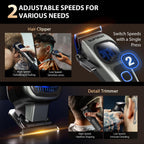 SUPRENT professional grooming kit accessories layout