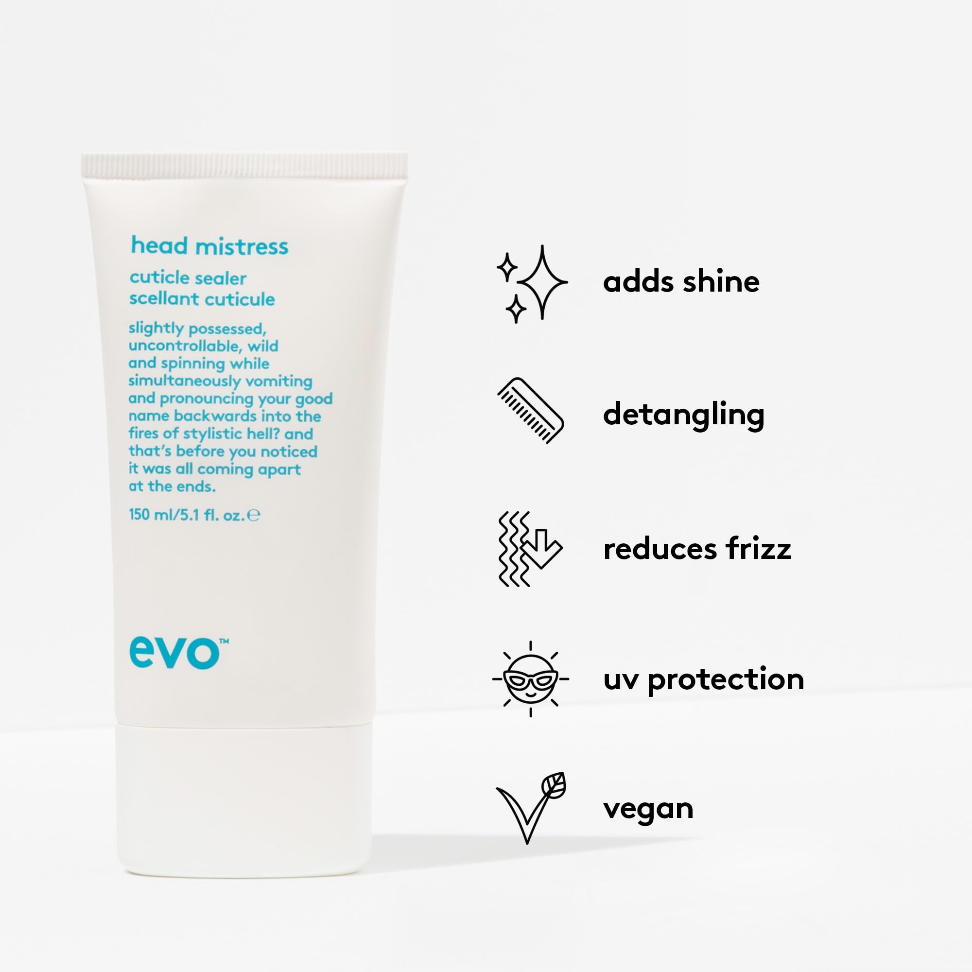 Evo multi-purpose hair styling cream tube packaging