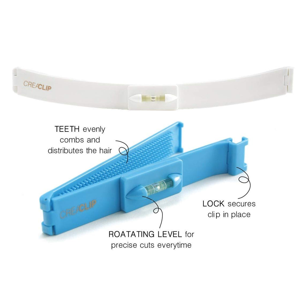 Demonstration of cutting children hair with CreaClip