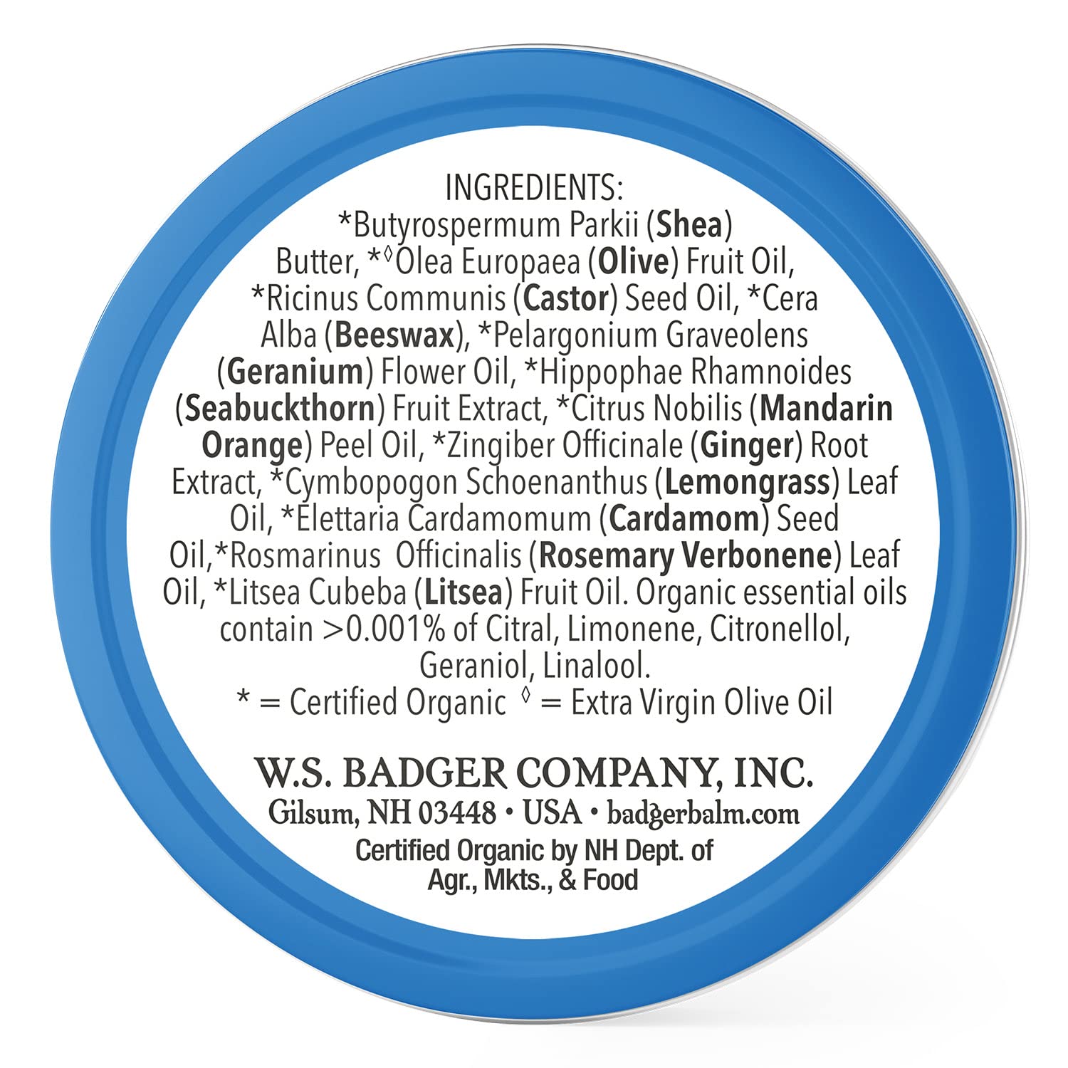 Badger natural nail care balm texture closeup
