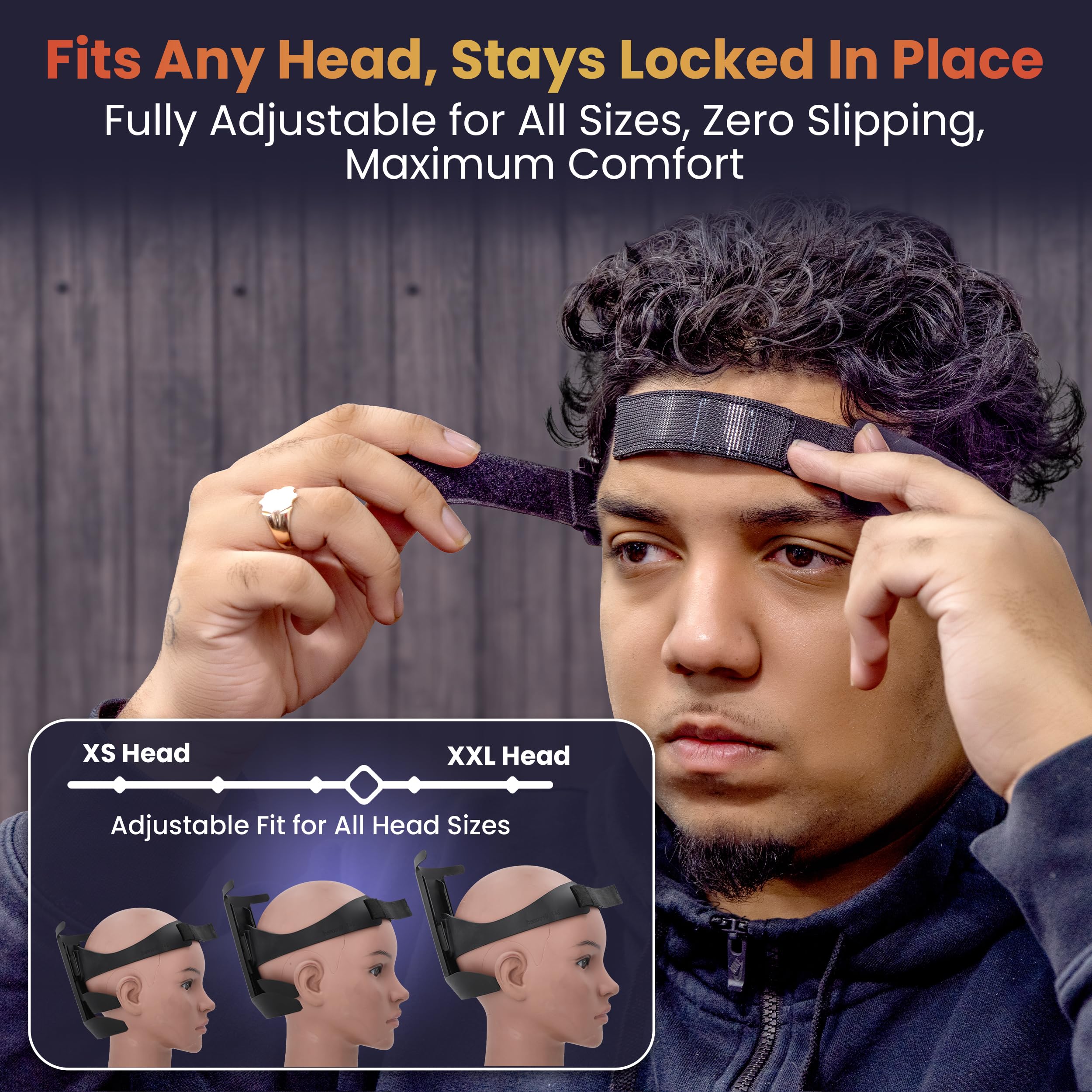 Premium silicone self cutting guide template shown from an angled perspective.