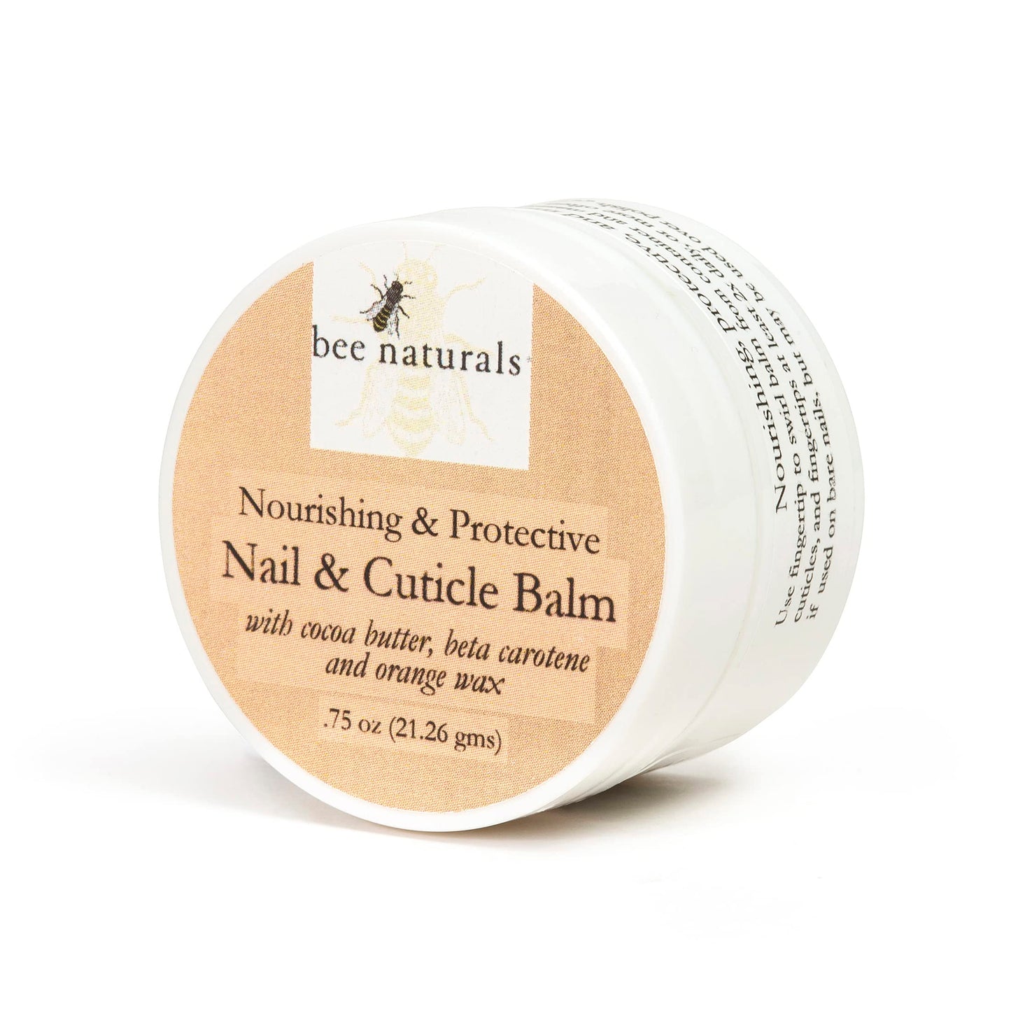 Bee Naturals nourishing hand and nail treatment product packaging