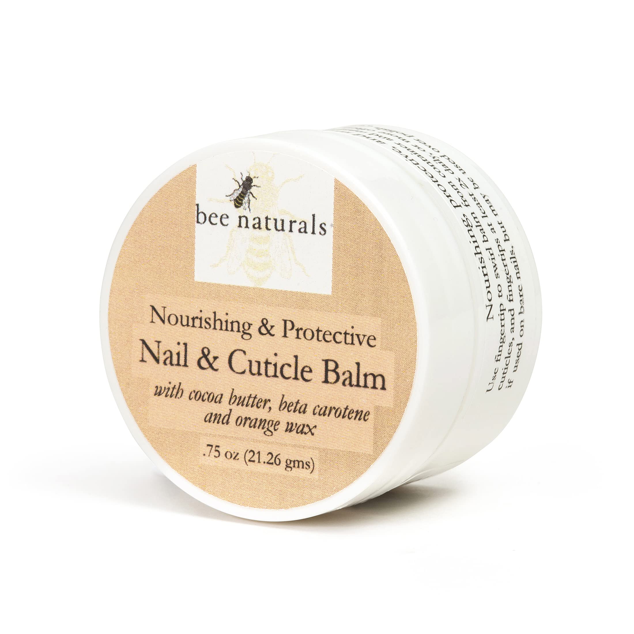 Bee Naturals nourishing hand and nail treatment product packaging