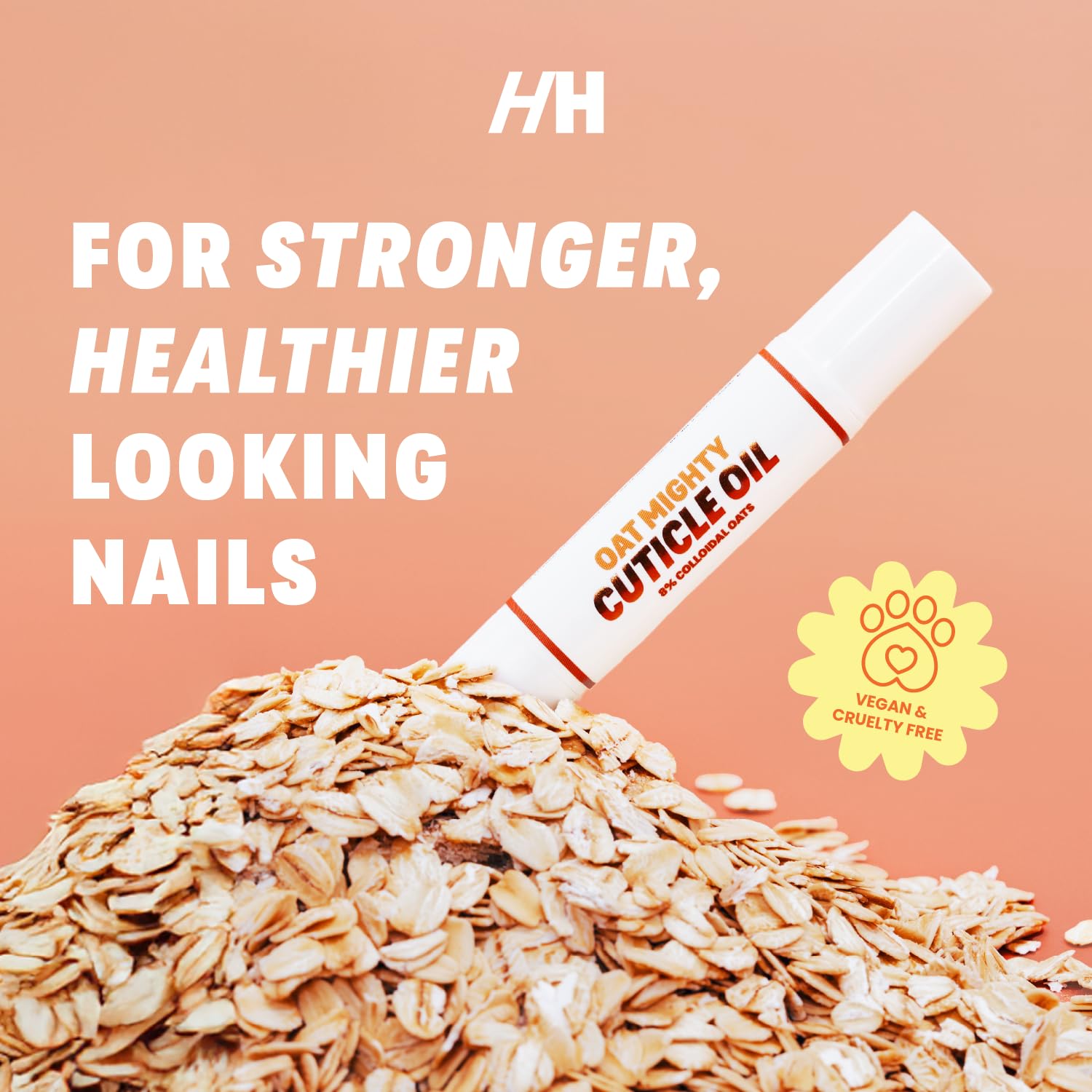 Handmade Heroes cuticle oil pen with brush applicator tip